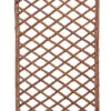 Framed Willow Trellis Panel - Curved 1.2m X 45cm -Garden Planting Supplies Store 07524 Framed Willow Trellis