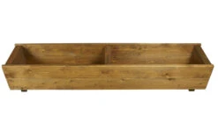 120cm Wooden Trough Planter -Garden Planting Supplies Store 120cm wooden planter 2