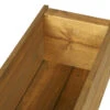 60cm Wooden Trough Planter -Garden Planting Supplies Store 60cm wooden planter 2