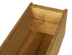 60cm Wooden Trough Planter