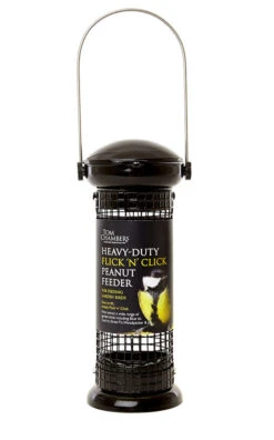 Wild Bird Peanut Feeder Flick n Click Heavy Duty
