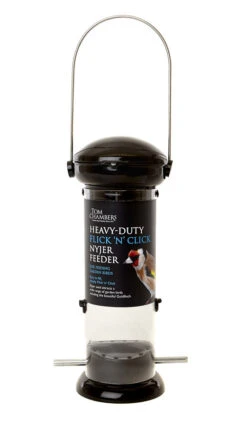 Wild Bird Nyjer Feeder Flick n Click Heavy Duty