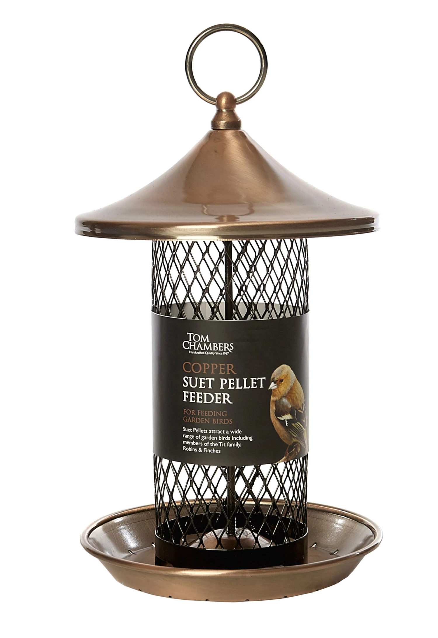 Copper Metal Wild Bird Suet Feeder Heavy Duty 3 Copper Metal Wild Bird Suet Feeder Heavy Duty