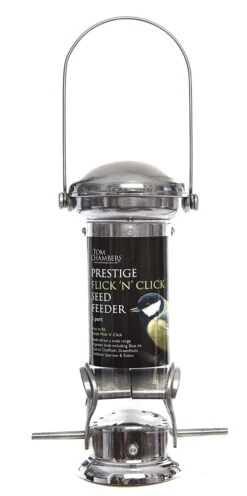 Heavy Duty Prestige Hanging 2 Port Wild Bird Seed Feeder