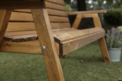 Large Hetton Wooden Garden Bench