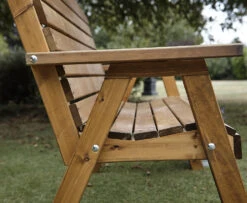 Hetton Wooden Garden Bench