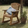 Hetton Wooden Rocking Chair