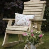 Masham Rocking Chair Wooden 1 Masham Rocking Chair Wooden -Garden Planting Supplies Store NRGP071 Masham Rocking Chai