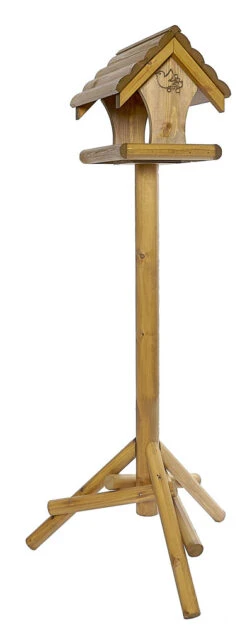 Warbler Wooden Bird Table