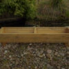 Ruddings Wood 130cm Heavy Duty Wooden Planter Box -Garden Planting Supplies Store Trough planter 130cm 1