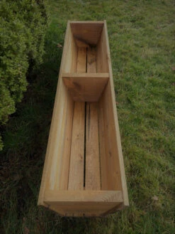 Ruddings Wood 130cm Heavy Duty Wooden Planter Box -Garden Planting Supplies Store Trough planter 130cm 2