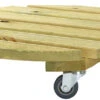 Natures Round 40cm Plant Pot Stand Trolley