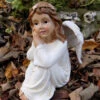 Angel Statue - Christmas - Ornament -Garden Planting Supplies Store a1
