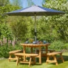 Amble Garden Patio Table And Bench Set -Garden Planting Supplies Store amble table bench se 1t