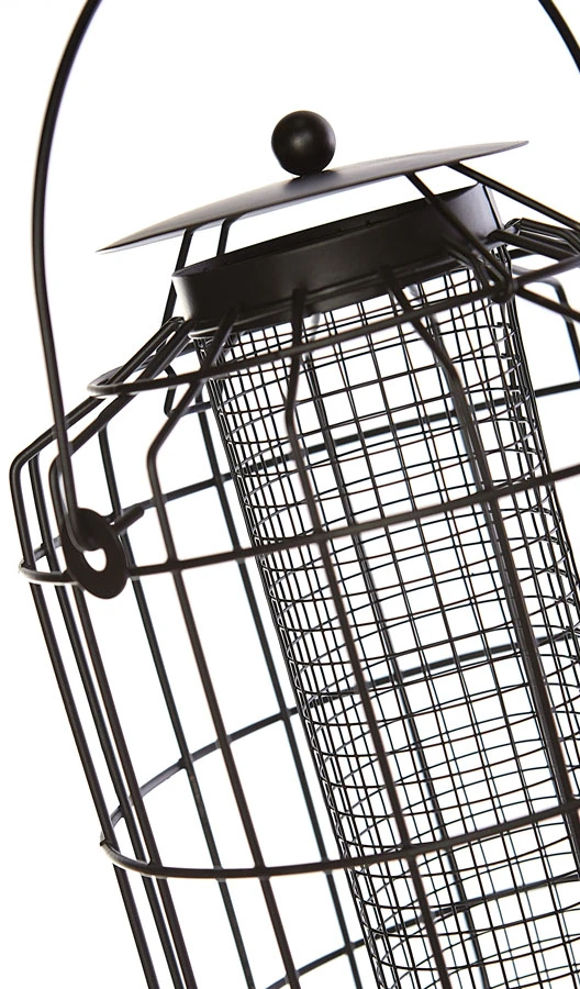 Metal Squirrel Proof Wild Bird Peanut Feeder Cage