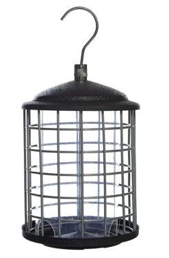 Wild Bird Seed Feeder Squirrel Proof Blocking Guard Cage