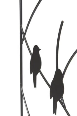 Set Of 2 X Bird Metal Garden Trellises