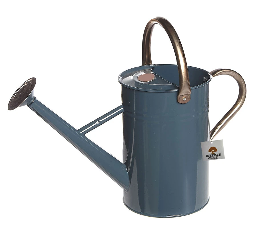 4 Litres Blue Metal Watering Can 3 4 Litres Blue Metal Watering Can