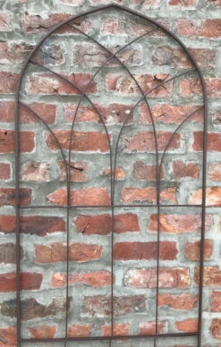 Garden Trellis Metal Plant Privacy Trellises Extra Large Rust Effect 2.1m -Garden Planting Supplies Store clematis trellis 2