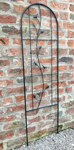 Gigha Metal Plant Support Trellis Frame Panel 140cm High
