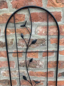 Gigha Metal Plant Support Trellis Frame Panel 140cm High -Garden Planting Supplies Store clematis trellises 6