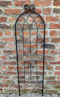 Iona Metal Trellis Climbing Plant Rose Support 140cm High