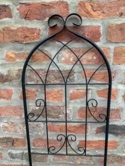 Iona Metal Trellis Climbing Plant Rose Support 140cm High -Garden Planting Supplies Store clematis trellises 8
