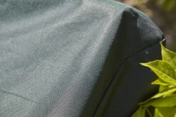 Prestige Kettle Large Barbecue Cover Green Weave -Garden Planting Supplies Store close up of prestige green 1 1
