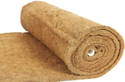 400cm X 100cm Wide Coconut Fibre Flower Hanging Wall Basket Liner On Roll