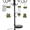 Metal Garden Ultimate Wild Bird Feeding Station Complete With Feeders