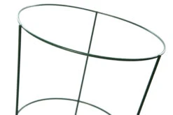 Pack Of 4 X 48cm H X 18cm Dia Garden Conical Green Plant Grow Throug Supports -Garden Planting Supplies Store conical medium 2 1