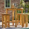 Cosmos Outdoor Bar Set Patio Table And Chairs -Garden Planting Supplies Store cosmos bar set 1
