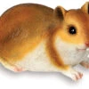Dark Brown Hamster - Garden Ornament -Garden Planting Supplies Store dark brown hamster