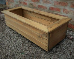 Outdoor Trough Planter Bulb Container Boxes Large 5 Outdoor Trough Planter Bulb Container Boxes Large -Garden Planting Supplies Store deck planters