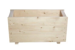 Wooden Flower Planter Trough Plant Pot Box Extra Deep -Garden Planting Supplies Store decking planter 2