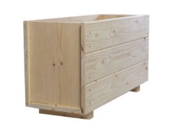 Wooden Flower Planter Trough Plant Pot Box Extra Deep