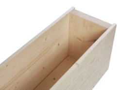 Wooden Flower Planter Trough Plant Pot Box Extra Deep -Garden Planting Supplies Store decking planter 4