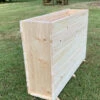 Wooden Flower Garden Planter Box Extra Tall Natural -Garden Planting Supplies Store deep wooden planter 2