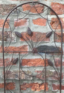 Elegant Garden Trellis Rust Effect 120cm -Garden Planting Supplies Store elegant garden trellis 2