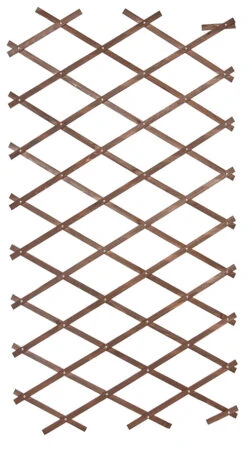 Riveted Diamond Expanding Wood Garden Trellis 180cm X 60cm -Garden Planting Supplies Store garden trellis 1