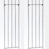 Twin Pack Arched Wall Trellis - Plant Climbing Trellis