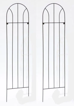 Twin Pack Arched Wall Trellis - Plant Climbing Trellis