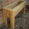 Planter With Legs Trough Wood Ready Made Long -Garden Planting Supplies Store garden trough on legs 1