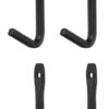 Set Of 4 Heavy Duty Metal Wall Planter Hanger Hooks -Garden Planting Supplies Store garden wall hooks
