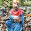 Wise Man Gold Christmas Statue - Garden Ornament -Garden Planting Supplies Store gold
