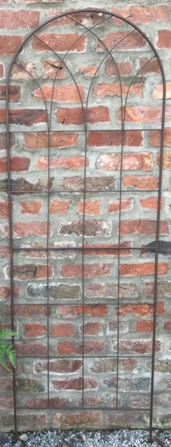 Garden Trellis Metal Plant Privacy Trellises Rust Effect 1.18m