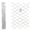 Large Expanding Plastic White Garden Trellis -Garden Planting Supplies Store green pvc trellis