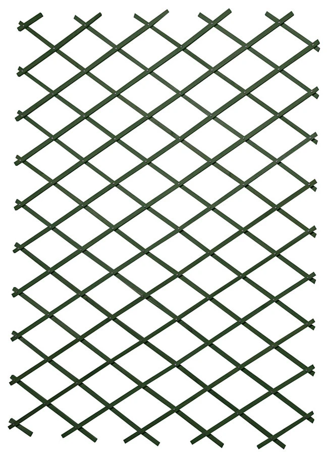Riveted Diamond Expanding Green Wood Wall Trellis 180cm X 30cm 3 Riveted Diamond Expanding Green Wood Wall Trellis 180cm X 30cm