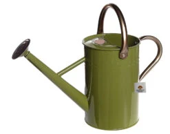 4 Litres Green Metal Watering Can