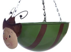 Novelty Cowboy Metal Hanging Basket 7 Novelty Cowboy Metal Hanging Basket -Garden Planting Supplies Store hanging container 2